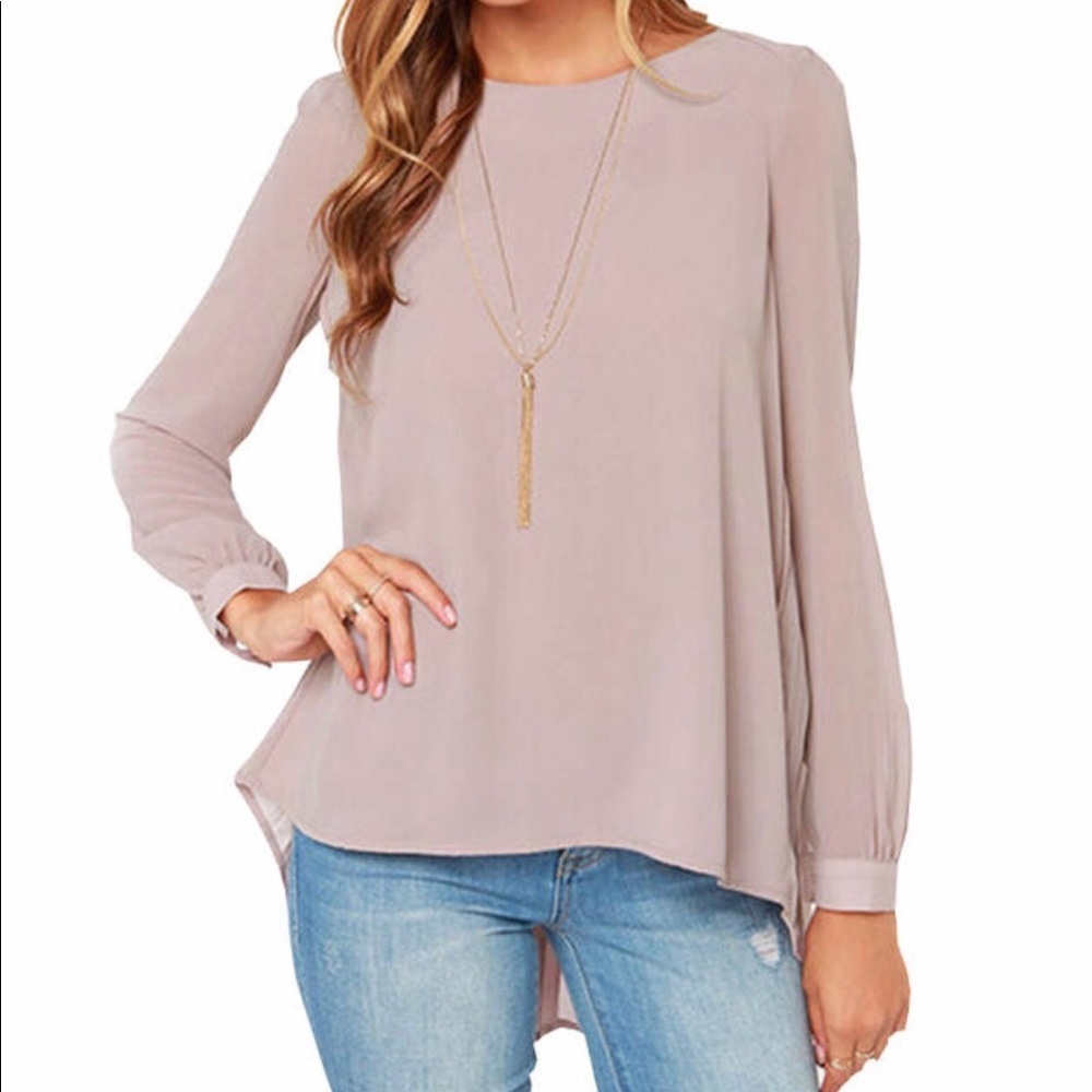 Beautiful dusty lilac  Favolook  blouse